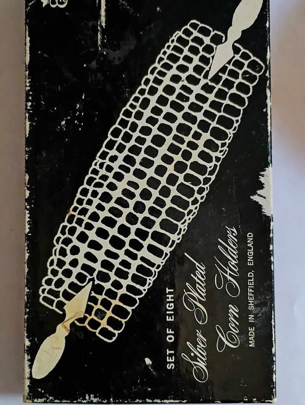 Vintage Silver Plated Corn Cob Holders